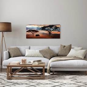 Obraz - Národný park Serengeti, Tanzánia, Afrika (120x50 cm)