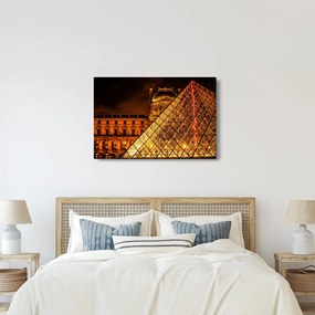 Obraz Louvre v Paríži (90x60 cm)