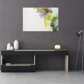 Obraz - Abstraktné umenie atramentom (90x60 cm)