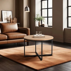 PROXIMA.store - Okrúhly konferenčný stolík HANTEL FARBA: biela