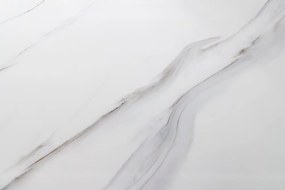 Keramický konferenčný stolík Zephyra 130 cm biely