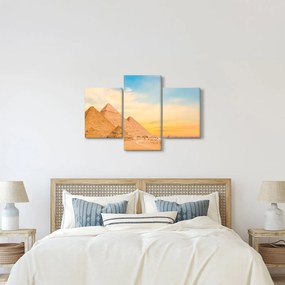 Obraz egyptských pyramíd (90x60 cm)