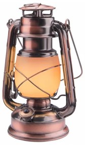 Extol - LED Petrolejová lampa LED/4xAA medená