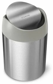 Simplehuman Odpadový kôš na stôl MINI 1,5 l, nerez