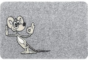 Vnútorná rohožka Myš ripsová 40 x 60 cm