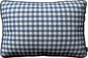 Gabika so šnúrkou, obliečka 60x40cm farba produktu tmavomodrá látka vzorované