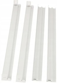 ECOLIGHT Montážny rámček kľučiek PC pre LED panely - 60x60cm