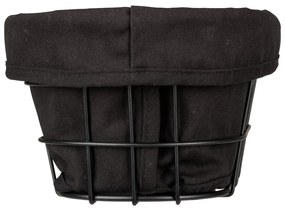 Čierna ošatka na pečivo so stojanom Wenko Black Outdoor Kitchen Bela