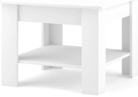 Konferenční stolek Minivas 67 cm bílý
