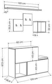 Predsieňová zostava Holdon White