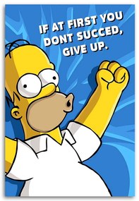 Gario Obraz na plátne Simpsonovci, Homer Simpson - Nikita Abakumov Rozmery: 40 x 60 cm