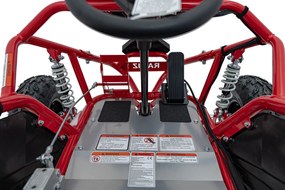 Ramiz Elektrické motokárové vozidlo MAIGHTY Červená