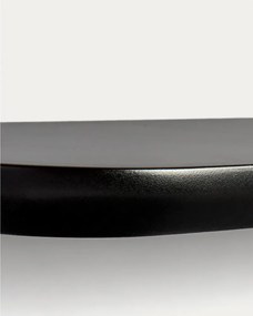 Čierne police v súprave 2 ks 55 cm Arely – Kave Home