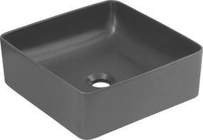 Comad Keramické umývadlo na dosku UM-6276 SLIM 40, sivá