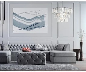 Maytoni MOD043PL-18CH - Luster na reťazi PUNTES 18xE14/40W/230V chróm