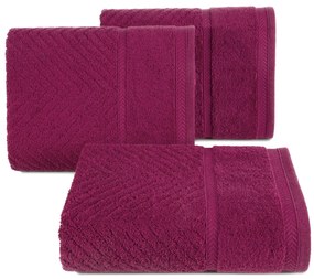 BAVLNENÝ UTERÁK KALIA10 70X140 CM AMARANT