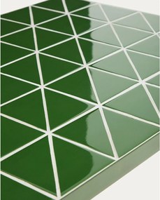 Záhradný stolík s keramickou doskou 51x81 cm Maurina – Kave Home