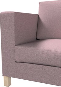 Poťah na sedačku Karlanda  (pre 3 osoby,nerozkladacia,krátky) farba produktu ružová látka zapletaná