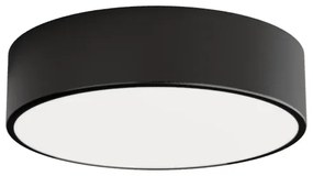 LED Stropné svietidlo CLEO LED/24W/230V 3000K pr. 30 cm čierna
