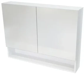 Zrkadlová skrinka Naturel Vario Dekor 90x68,6 cm lamino biela VARIOG90BI