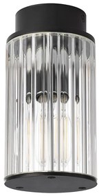 Argon 8773 - Vonkajšie stropné svietidlo NORFOLK 1xE27/15W/230V IP44 čierna