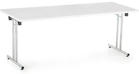 Skladací stôl Impress 180 x 80 cm, biela