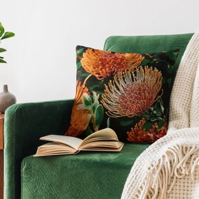 GOBELÍNOVÁ DEKORAČNÁ OBLIEČKA NA VANKÚŠ GOBELIN11 45X45 CM KVETY