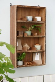 Ib Laursen Nástenná polica 12 Rooms Recycled Wood
