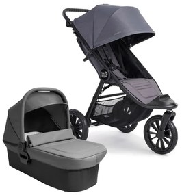 Baby Jogger BabyJogger CITY ELITE 2 set 2v1 (kočík+vanička) STONE GREY