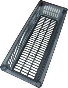 usporadejto.cz Úložný kôš, box a organizér extra hlboký 50cm x 20cm INVA, dymový