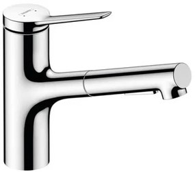 Hansgrohe Zesis drezová batéria s vyťahovacou spŕškou, 2 prúdy chróm 74800000