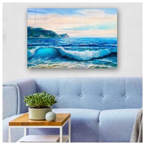 Sklenený obraz 70x50 cm Horizon - Wallity