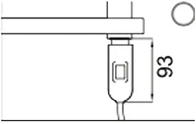 Kúpeľňový radiátor Cordivari Alesandra 74x53 cm nerez