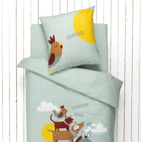 Detská posteľná bielizeň Cocorico s potlačou, bavlna