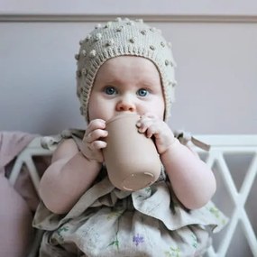 Mushie silikónový hrnček s náustkom - Tradewinds