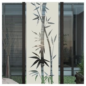 Vodoodolná samolepka do sprchy Ambiance Bamboo