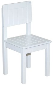 Biela detská stolička – Roba