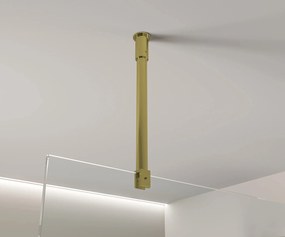 CERANO - Sprchová vzpera guľatá - vertikálna do stropu - 40 cm - zlatá kartáčovaná, CER-CER-476798