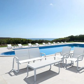 PACIFIC LOUNGE záhradný set s podrúčkami pacific