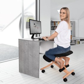 Ergonomická kľakačka Gloire (čierna + buk). Vlastná spoľahlivá doprava až k Vám domov. 1028728