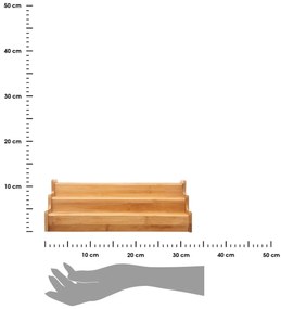 Výsuvný organizér na koření DOLCE bambus
