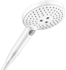 HANSGROHE Raindance Select S ručná sprcha 3jet EcoSmart, priemer 125 mm, matná biela, 26531700