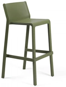 TRILL STOOL záhradná barová stolička bez podrúčok agave