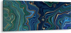 Obraz - Achátový mramor (120x50 cm)