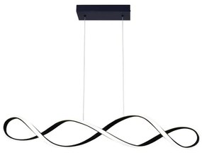 LED Luster na lanku INFINITO LED/34W/230V čierna