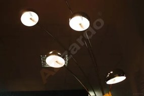 Retro stojaca lampa Palp chróm