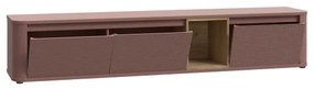 Televízny stolík INAR hnedá/hnedá