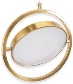 Toolight Toolight, závesné LED svietidlo 26cm, 4000K, APP1791-CP, zlatá matná, OSW-06068