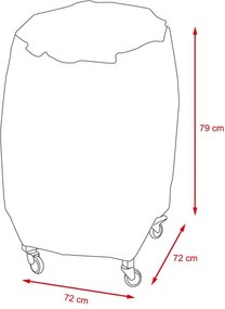 Ochranná plachta na Gril KAMADO 46 cm