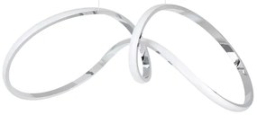 LED Luster na lanku TESORO LED/48W/230V lesklý chróm